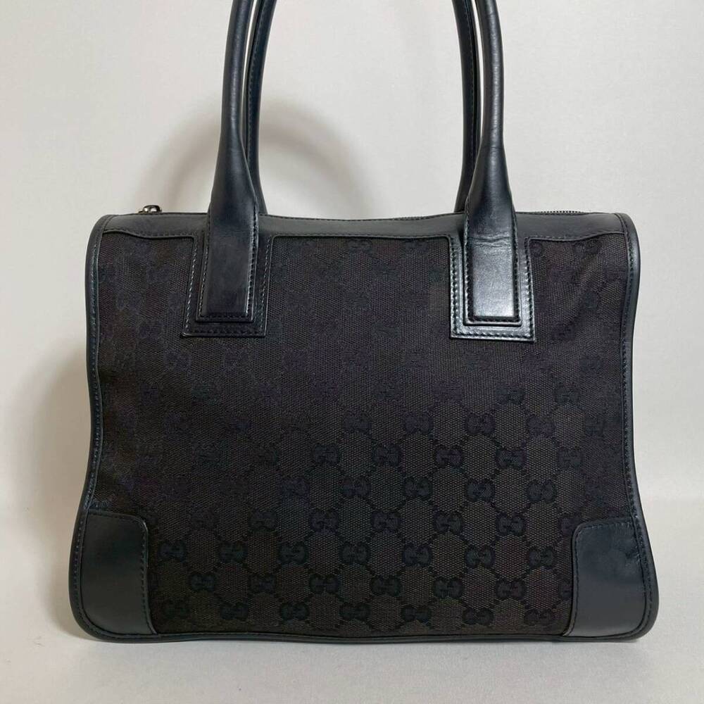 Gucci GG Canvas Handbag Black - Picture 3 of 9